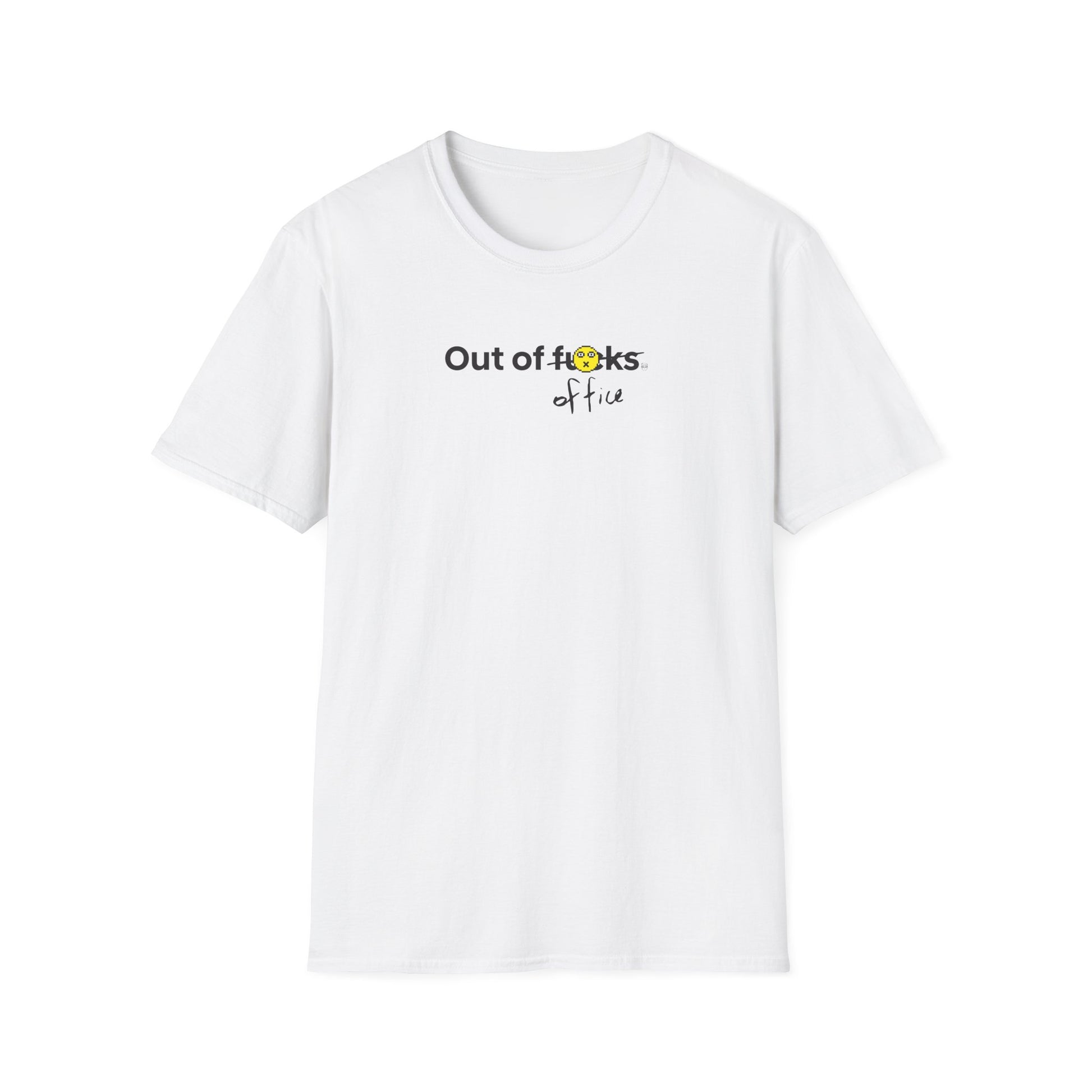 Funny Work Unisex T-Shirt - Out of F***s Design