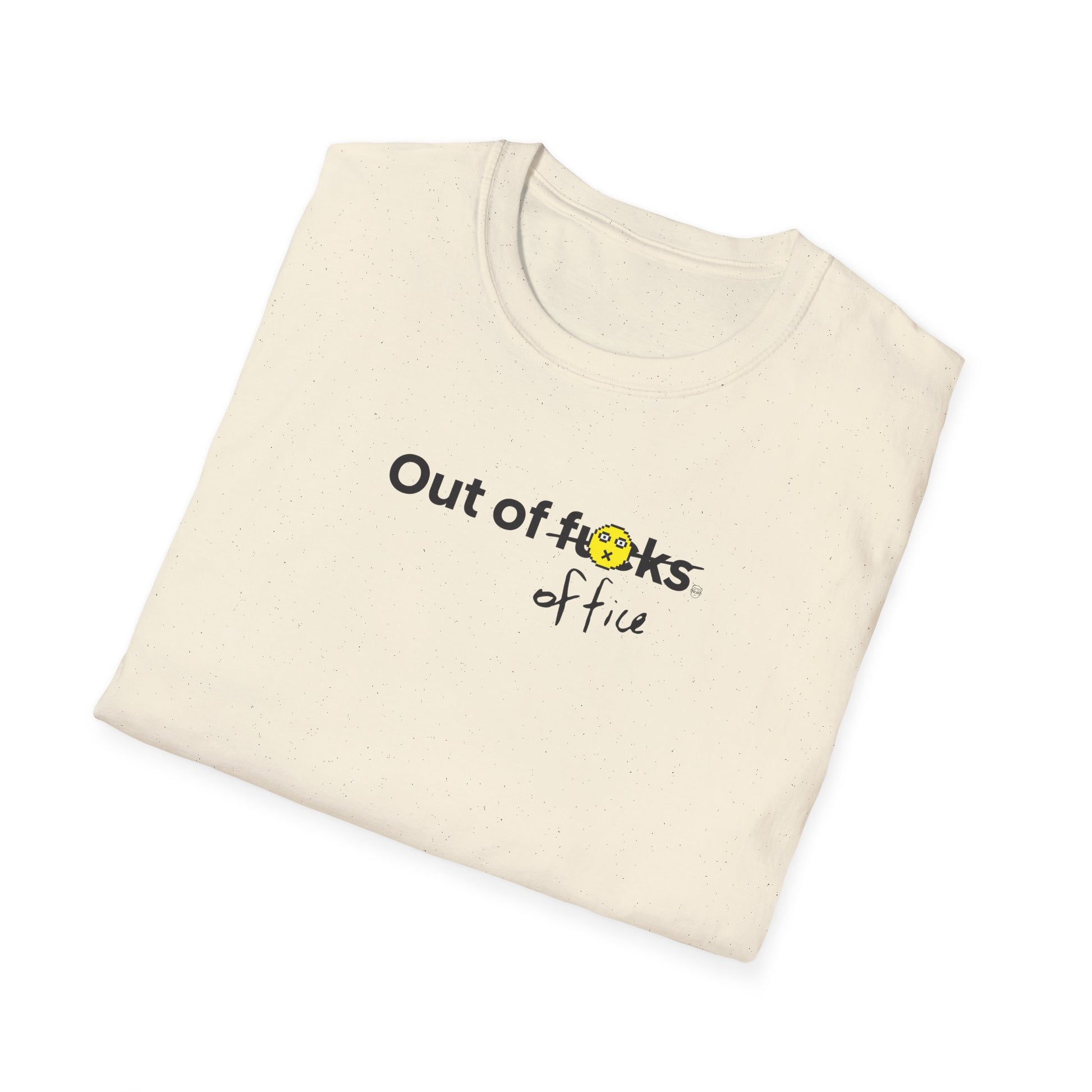 Funny Work Unisex T-Shirt - Out of F***s Design