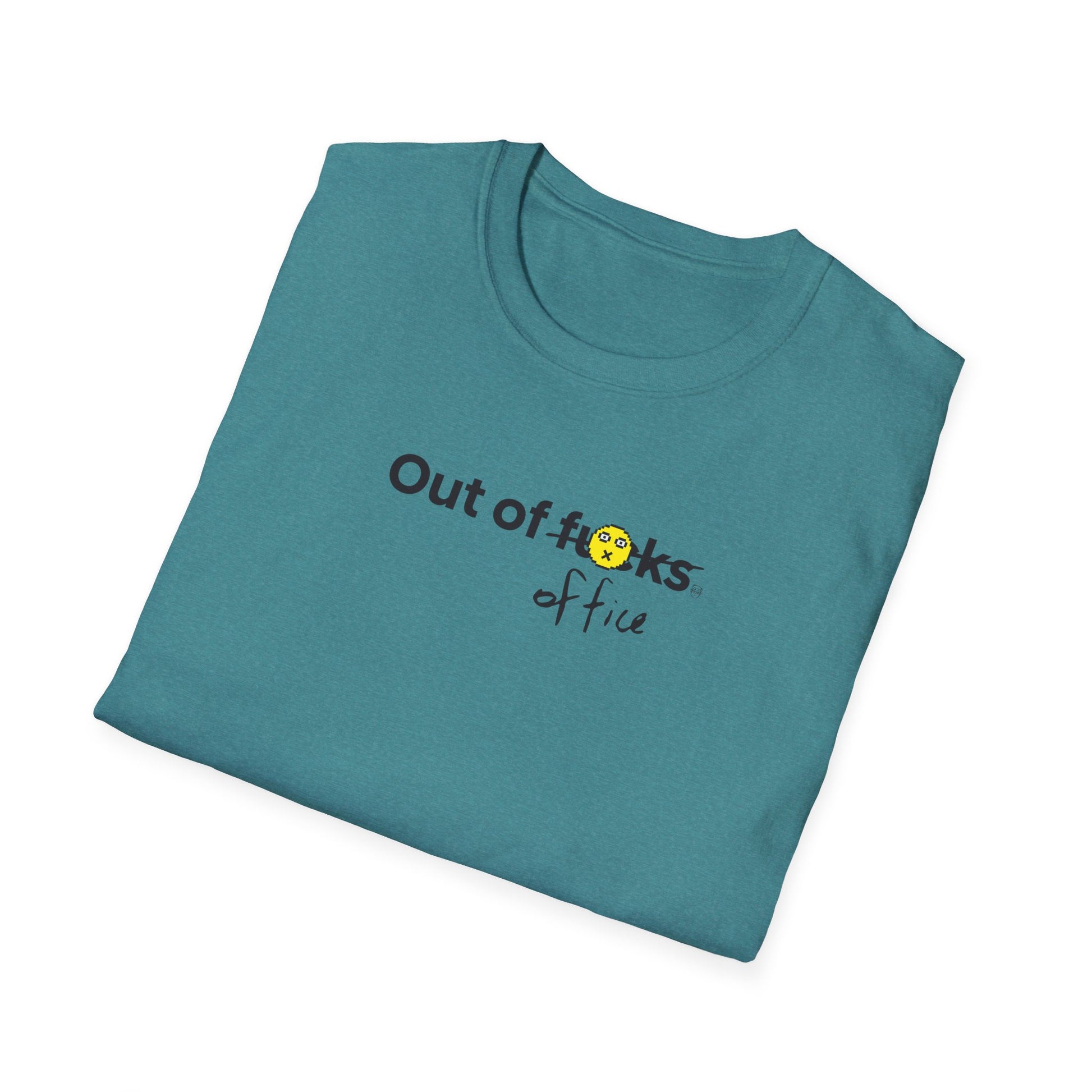 Funny Work Unisex T-Shirt - Out of F***s Design